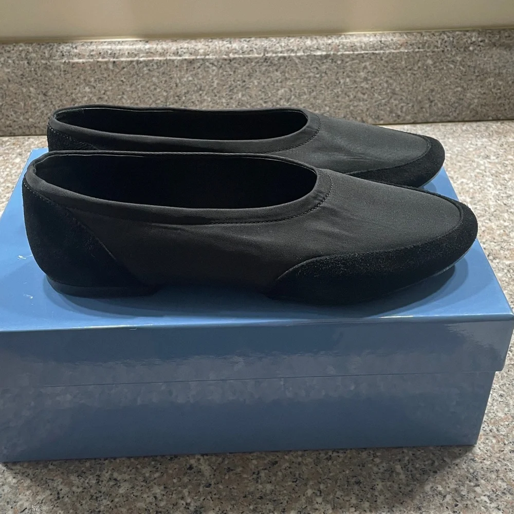 STAUD ALBA SPORT BALLET FLAT BLACK - Picture 10 of 12
